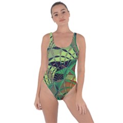 Design Background Concept Fractal Bring Sexy Back Swimsuit by Pakrebo
