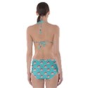English Breakfast Aqua Cut-Out One Piece Swimsuit View2