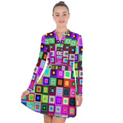 Ml 217 Long Sleeve Panel Dress by ArtworkByPatrick