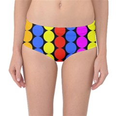 Dots 3d Mid-waist Bikini Bottoms by impacteesstreetwearsix