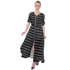 Binary Coding Waist Tie Boho Maxi Dress by impacteesstreetwearsix