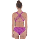 Flowering And Blooming To Bring Happiness Criss Cross Bikini Set View2