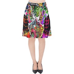 Image 2 Velvet High Waist Skirt by TajahOlsonDesigns