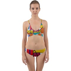 Design 10 Wrap Around Bikini Set by TajahOlsonDesigns