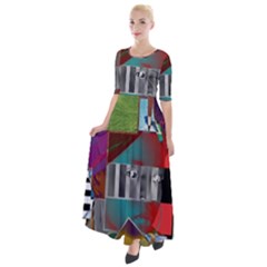 Image 8 Half Sleeves Maxi Dress by TajahOlsonDesigns