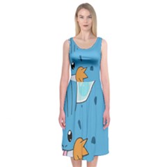 Patokip Midi Sleeveless Dress by MuddyGamin9