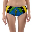 Seal of Commander of United States Pacific Fleet Reversible Mid-Waist Bikini Bottoms View3