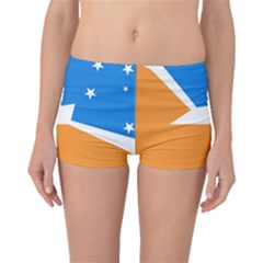 Flag Of Tierra Del Fuego Province, Argentina Boyleg Bikini Bottoms by abbeyz71