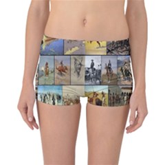 Frederic Remington Reversible Boyleg Bikini Bottoms by ArtworkByPatrick