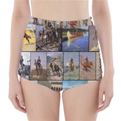 Frederic Remington High-waisted Bikini Bottoms by ArtworkByPatrick