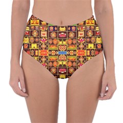 A 6 Reversible High-waist Bikini Bottoms by ArtworkByPatrick