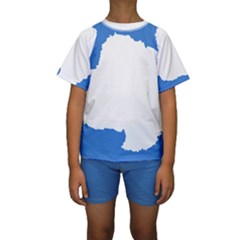 Proposed Flag Of Antarctica Kids  Short Sleeve Swimwear by abbeyz71