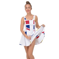 Flag Of The British Antarctic Territory Inside Out Casual Dress by abbeyz71
