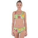 Seamless Healthy Fruit Criss Cross Bikini Set View1