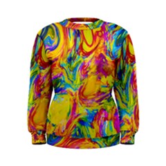Mixed Paint                                  Women s Sweatshirt by LalyLauraFLM