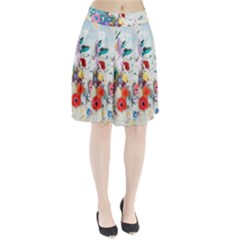 Floral Bouquet Pleated Skirt by Sobalvarro