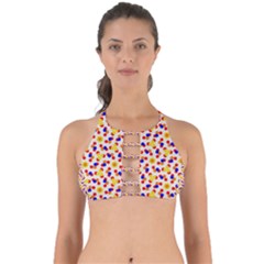 Polka Dot Party Perfectly Cut Out Bikini Top by VeataAtticus