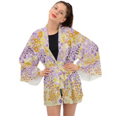 Flower Kimono Long Sleeve Kimono by HamsterChick