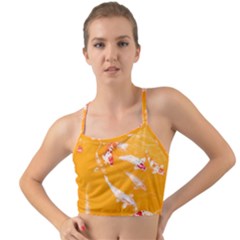 Koi Carp Scape Mini Tank Bikini Top by essentialimage