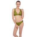 Flowers In Yellow For Love Of The Nature Classic Banded Bikini Set  View1