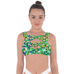 Funky Sequins Bandaged Up Bikini Top by essentialimage
