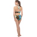 wood horsey-1-1 Halter Side Cut Swimsuit View2