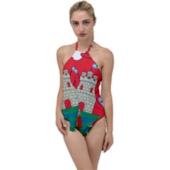 Coat Of Arms Of Argentine Cordoba Province Go With The Flow One Piece Swimsuit by abbeyz71