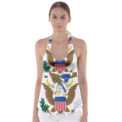 Great Seal Of The United States - Obverse Babydoll Tankini Top by abbeyz71