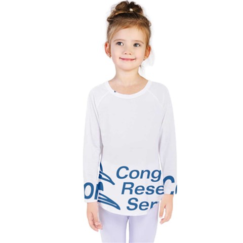 Logo Of Congressional Research Service Kids  Long Sleeve Tee by abbeyz71