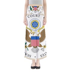Seal Of Supreme Court Of United States Full Length Maxi Skirt by abbeyz71