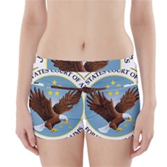 Seal Of United States Court Of Appeals For Veteran Claims Boyleg Bikini Wrap Bottoms by abbeyz71