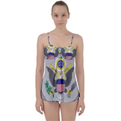 Seal Of United States Court Of Appeals For First Circuit Babydoll Tankini Set by abbeyz71