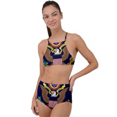 Seal Of United States Court Of Appeals For Fifth Circuit High Waist Tankini Set by abbeyz71