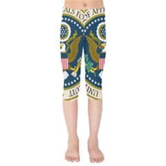 Seal Of United States Court Of Appeals For Federal Circuit Kids  Capri Leggings  by abbeyz71