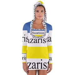 Flag Of Hazaristan Long Sleeve Hooded T-shirt by abbeyz71