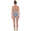 Eyes pattern Tie Back One Piece Swimsuit View2