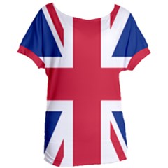 Uk Flag Union Jack Women s Oversized Tee by FlagGallery