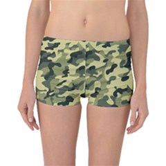 Army Camo Pattern Boyleg Bikini Bottoms by Vaneshart