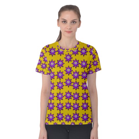 Lotus Bloom Always Live For Living In Peace Women s Cotton Tee by pepitasart