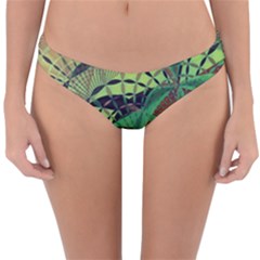 Design Background Concept Fractal Reversible Hipster Bikini Bottoms by Wegoenart