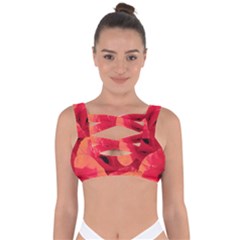 Poppies  Bandaged Up Bikini Top by HelgaScand