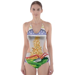 Seal Of United States Department Of Agriculture Cut-out One Piece Swimsuit by abbeyz71