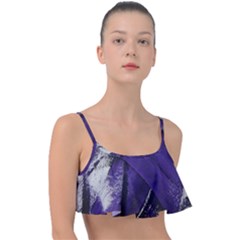 Violet Frill Bikini Top by WILLBIRDWELL