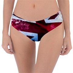 The British Flag Reversible Classic Bikini Bottoms by Vaneshart