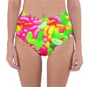 Vibrant Jelly Bean Candy Reversible High-Waist Bikini Bottoms View3