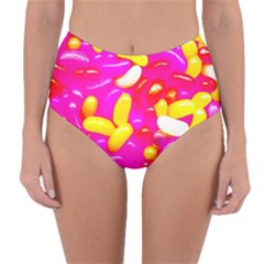 Vibrant Jelly Bean Candy Reversible High-waist Bikini Bottoms by essentialimage