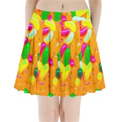 Vibrant Jelly Bean Candy Pleated Mini Skirt by essentialimage