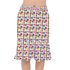 Pattern Patterns Construction Short Mermaid Skirt by Vaneshart