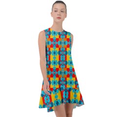 Pop Art  Frill Swing Dress by Sobalvarro