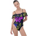 Botany  Frill Detail One Piece Swimsuit View1